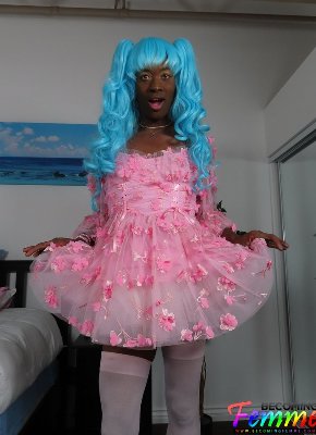Ebony Crossdressers